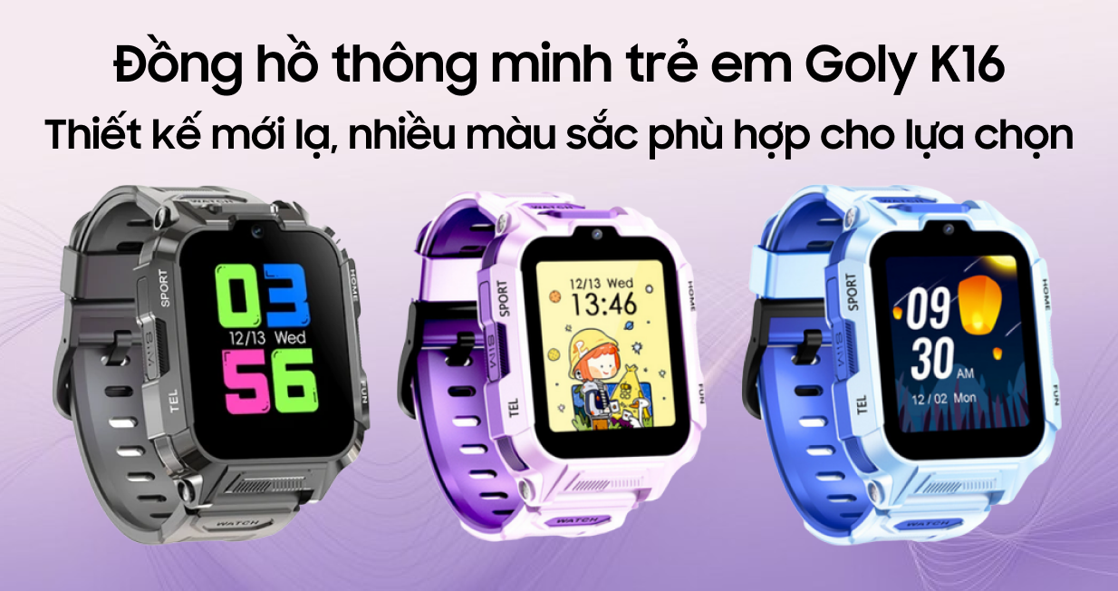GOLY K16 – Đồng Hồ Thông Minh Với Hai Camera, Mở Rộng Trải Nghiệm Cho Trẻ